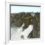 Trollhättan (Sweden), Houses and Waterfalls, Circa 1897-Leon, Levy et Fils-Framed Photographic Print