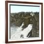 Trollhättan (Sweden), Houses and Waterfalls, Circa 1897-Leon, Levy et Fils-Framed Photographic Print