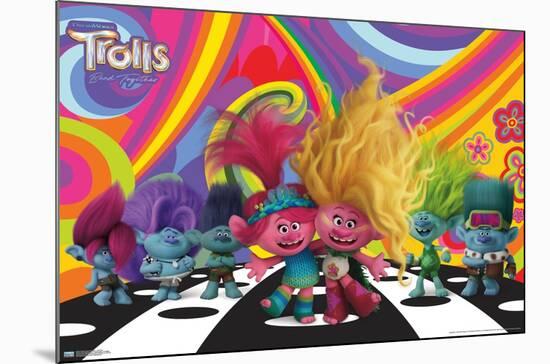 Trolls: Band Together - Universe-Trends International-Mounted Poster