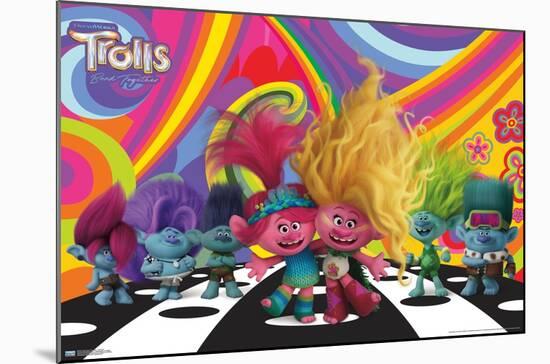 Trolls: Band Together - Universe-Trends International-Mounted Poster