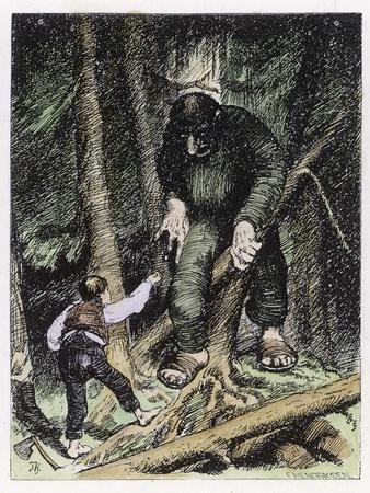 Trolls May be Big But They're Also Thick' Photographic Print - Theodor  Kittelsen | AllPosters.com