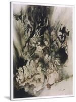 Trolls of Peer Gynt-Arthur Rackham-Stretched Canvas