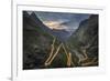 Trollstigen, More og Romsdal county, Norway-ClickAlps-Framed Photographic Print