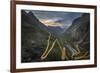 Trollstigen, More og Romsdal county, Norway-ClickAlps-Framed Photographic Print