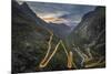 Trollstigen, More og Romsdal county, Norway-ClickAlps-Mounted Photographic Print