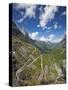 Trollstigen (The Troll Ladder), More Og Romsdal, Romsdal, Norway-Doug Pearson-Stretched Canvas