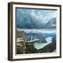 Trolltunga in Norway-Galyna Andrushko-Framed Photographic Print