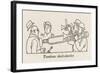 Trombone Shock Absorber-William Heath Robinson-Framed Art Print