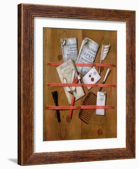 Trompe L'Oeil, 1702-Evert Collier-Framed Giclee Print