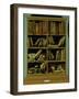 Trompe L'Oeil of a Bookcase, 1710-20-Giuseppe Maria Crespi-Framed Giclee Print