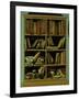 Trompe L'Oeil of a Bookcase, 1710-20-Giuseppe Maria Crespi-Framed Giclee Print