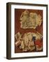 Trompe L'Oeil of a Print of a Shepherd by Simone Cantarini-Domenico Remps-Framed Giclee Print