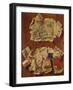 Trompe L'Oeil of a Print of a Shepherd by Simone Cantarini-Domenico Remps-Framed Giclee Print