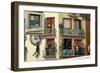 Trompe-L'Oeil on World Cinema Building, Cannes, Provence-Alpes-Cote D'Azur, France-null-Framed Giclee Print