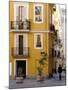 Trompe L'Oeil Paintings on Facades, St. Nicolas Square, Valencia, Spain, Europe-Thouvenin Guy-Mounted Photographic Print