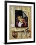 Trompe L'Oeil Still Life, 1665-Cornelis Norbertus Gysbrechts-Framed Giclee Print