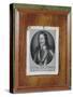 Trompe L'Oeil Still Life of a Print of Charles I-Evert Collier-Stretched Canvas