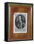 Trompe L'Oeil Still Life of a Print of Charles I-Evert Collier-Framed Stretched Canvas