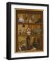 Trompe l'Oeil with a Statuette of Hercules-Jean Valette-Penot-Framed Giclee Print