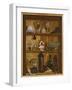 Trompe l'Oeil with a Statuette of Hercules-Jean Valette-Penot-Framed Giclee Print