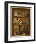 Trompe l'Oeil with a Statuette of Hercules-Jean Valette-Penot-Framed Giclee Print