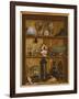 Trompe l'Oeil with a Statuette of Hercules-Jean Valette-Penot-Framed Giclee Print