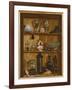 Trompe l'Oeil with a Statuette of Hercules-Jean Valette-Penot-Framed Giclee Print