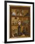 Trompe l'Oeil with a Statuette of Hercules-Jean Valette-Penot-Framed Giclee Print