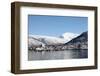 Tromsdalen and the Cathedral of the Arctic Opposite Tromso, Troms, Norway, Scandinavia, Europe-David Lomax-Framed Photographic Print