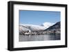 Tromsdalen and the Cathedral of the Arctic Opposite Tromso, Troms, Norway, Scandinavia, Europe-David Lomax-Framed Photographic Print