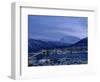 Tromso and its Bridge to the Mainland at Dusk, Arctic Norway, Scandinavia, Europe-Dominic Harcourt-webster-Framed Photographic Print