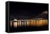 Tromso by Night-Spumador-Framed Stretched Canvas