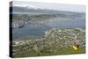 Tromso, Seen from Mount Storsteinen, Northern Norway, Scandinavia, Europe-Tony Waltham-Stretched Canvas