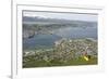 Tromso, Seen from Mount Storsteinen, Northern Norway, Scandinavia, Europe-Tony Waltham-Framed Photographic Print