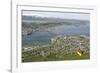 Tromso, Seen from Mount Storsteinen, Northern Norway, Scandinavia, Europe-Tony Waltham-Framed Photographic Print