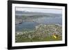 Tromso, Seen from Mount Storsteinen, Northern Norway, Scandinavia, Europe-Tony Waltham-Framed Photographic Print