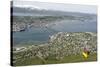 Tromso, Seen from Mount Storsteinen, Northern Norway, Scandinavia, Europe-Tony Waltham-Stretched Canvas