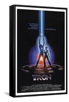 Tron [1982], directed by STEVEN LISBERGER.-null-Framed Stretched Canvas