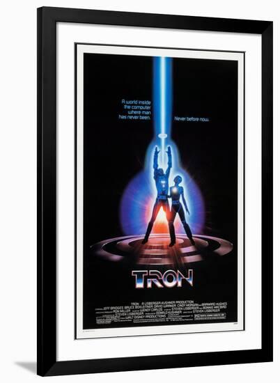 TRON, 1982-null-Framed Art Print