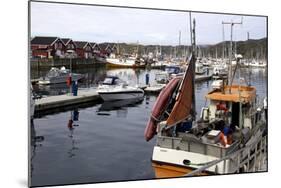 Trondheim Harbor, Trondheim, Norway, Scandinavia, Europe-Olivier Goujon-Mounted Photographic Print