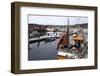 Trondheim Harbor, Trondheim, Norway, Scandinavia, Europe-Olivier Goujon-Framed Photographic Print