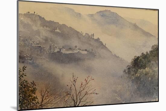 Trongsa Dzong-Tim Scott Bolton-Mounted Giclee Print