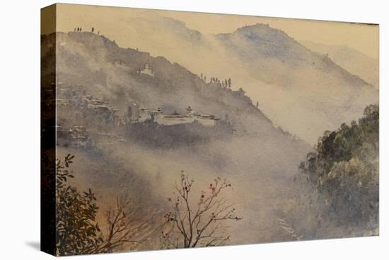 Trongsa Dzong-Tim Scott Bolton-Stretched Canvas