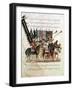 Troop of Horsemen at a Religious Ceremony, C1240-null-Framed Giclee Print