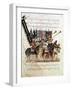 Troop of Horsemen at a Religious Ceremony, C1240-null-Framed Giclee Print