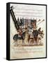 Troop of Horsemen at a Religious Ceremony, C1240-null-Framed Stretched Canvas