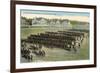 Troop Parade, Ft. Oglethorpe-null-Framed Art Print