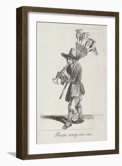 Troope Every One One, Cries of London-Marcellus Laroon-Framed Giclee Print