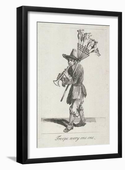 Troope Every One One, Cries of London-Marcellus Laroon-Framed Giclee Print