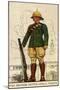 Trooper in Full Dress of the British South Africa Police, 1938-null-Mounted Giclee Print